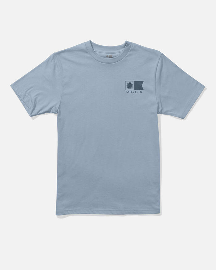 Flagship  Ss Tee Kids - Blue Fog