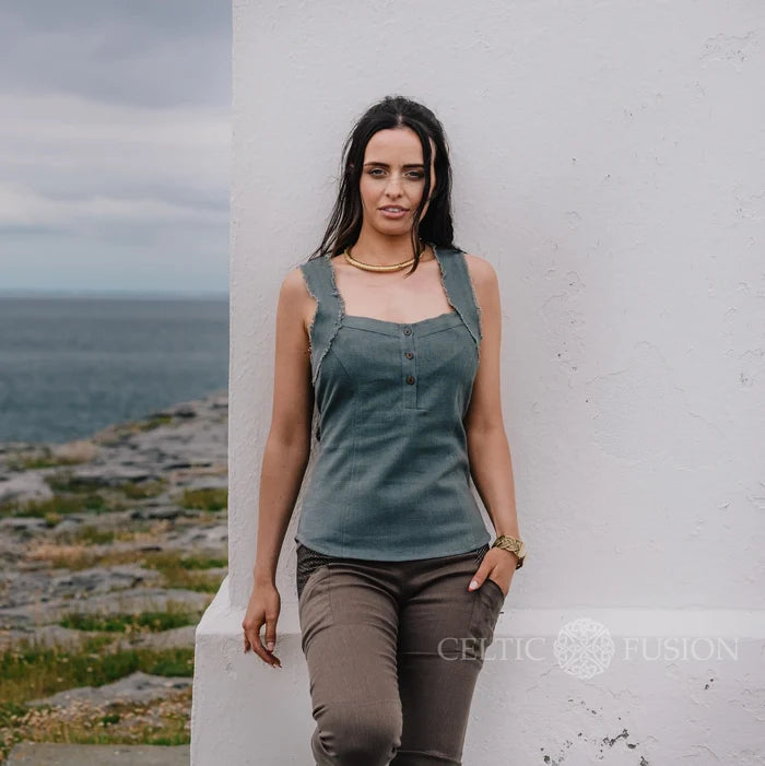 Celtic Fusion Design, Irish-designed folklore-inspired clothing created with a focus on sustainability, natural textures, and