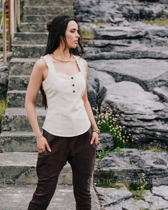 Celtic Fusion Design, Irish-designed folklore-inspired clothing created with a focus on sustainability, natural textures, and