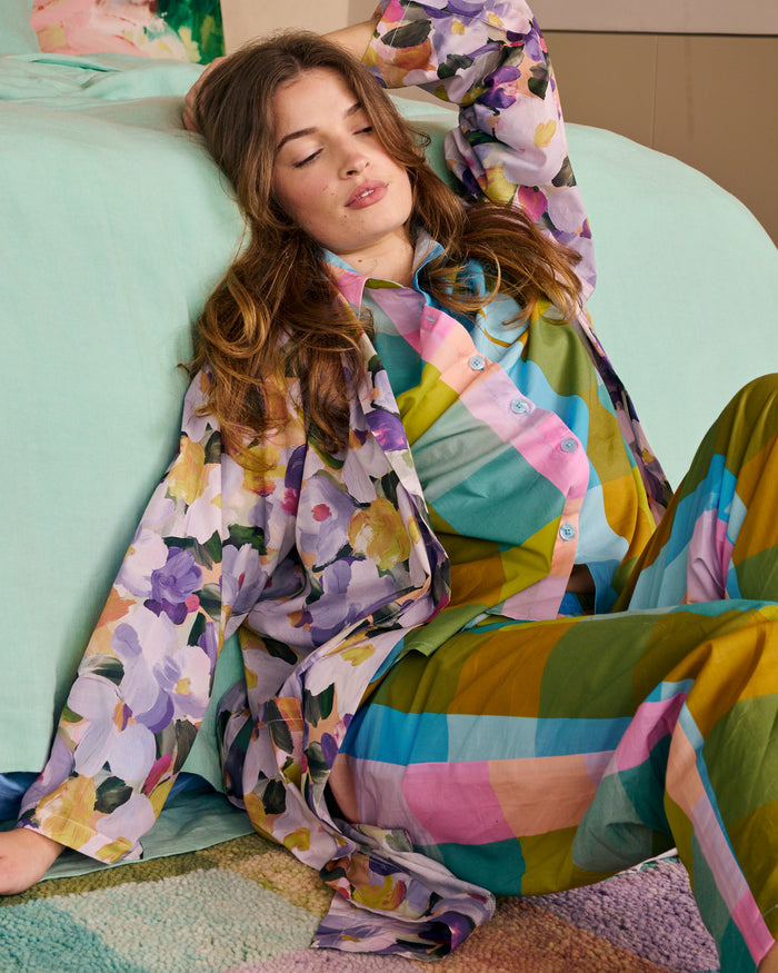 Flourish Cotton Robe