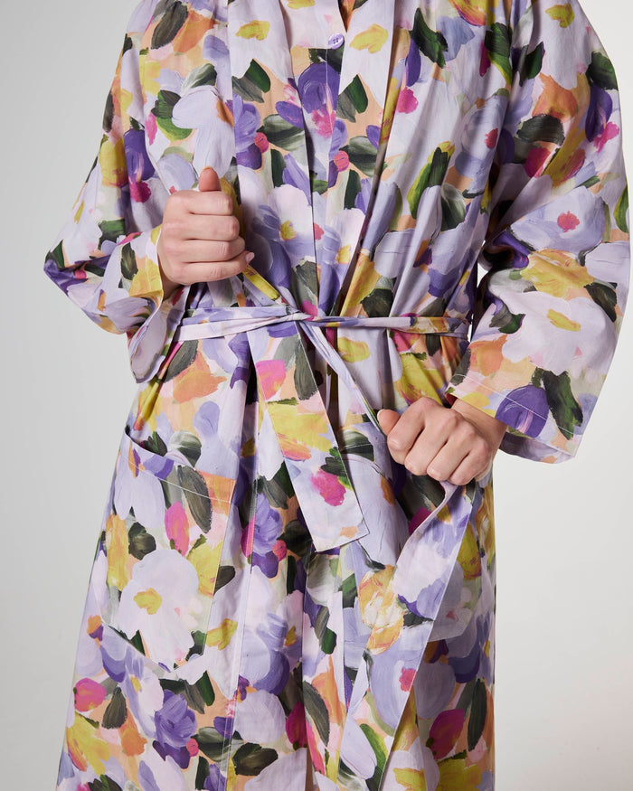 Flourish Cotton Robe