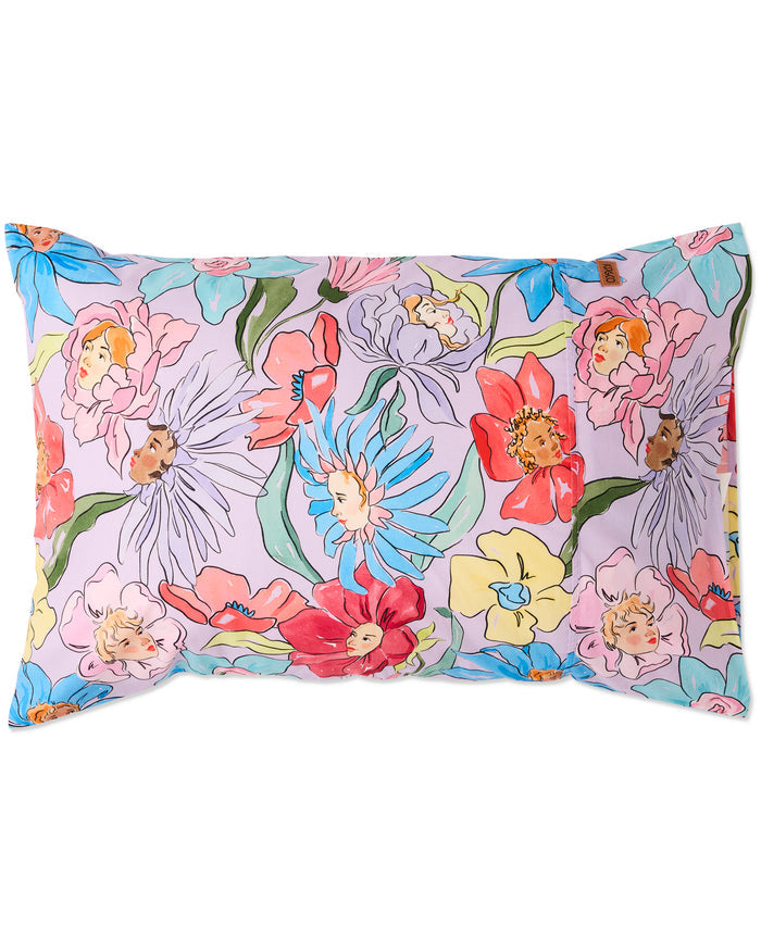 Flower Girl Organic Cotton Pillowcases