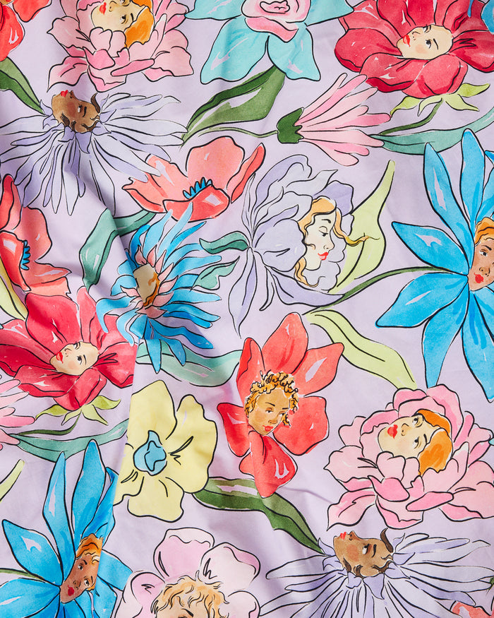Flower Girl Organic Cotton Pillowcases