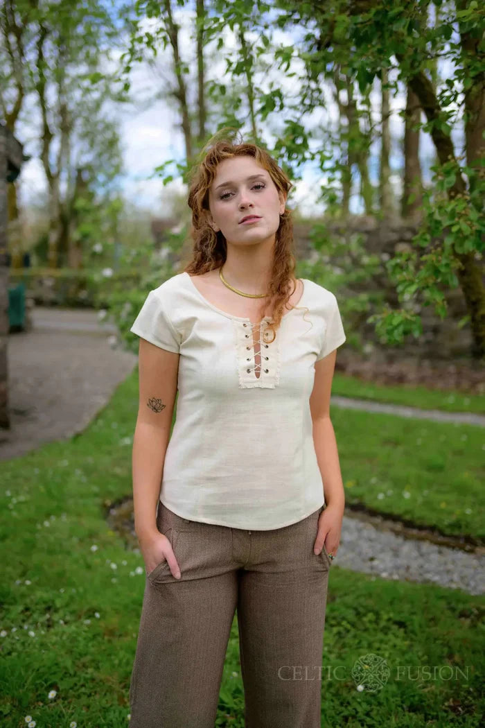 Celtic Fusion Design, Irish-designed folklore-inspired clothing created with a focus on sustainability, natural textures, and