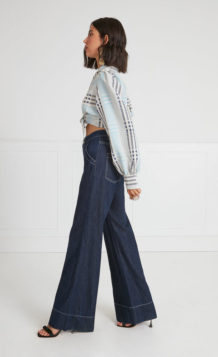 Fontana Wide-Leg Jean - Denim