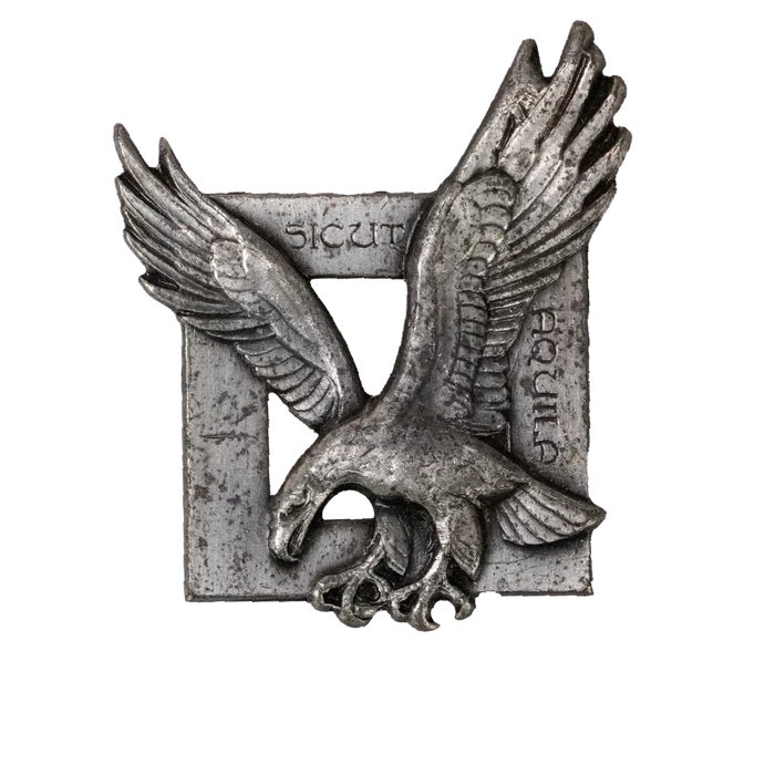 French 1960s Air Commando Fusiliers Badge, Item 2 - French Army Surplus - Flags, Badges & Insignia