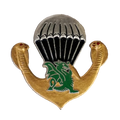 French Airborne Commando (GCMA) Badge from the Indochina/Algeria Era - French Army Surplus - Flags, Badges & Insignia