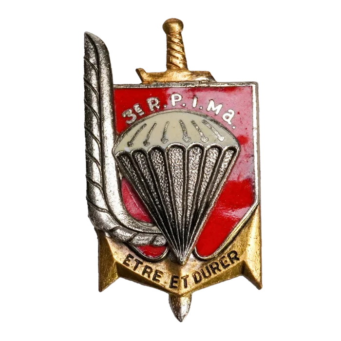 French Army 3rd Marine Infantry Parachute Regiment Badge - French Army Surplus - Flags, Badges & Insignia