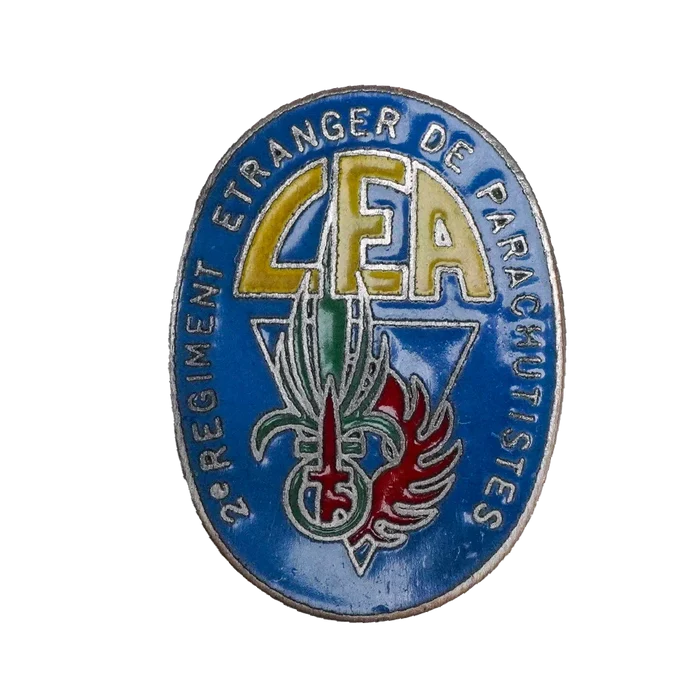 French Foreign Legion 2nd Parachute Regiment Badge, Item 2 - French Army Surplus - Flags, Badges & Insignia