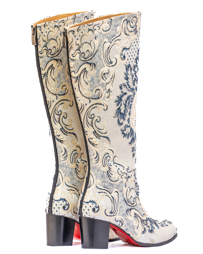 French Riviera Champagne Round Toe