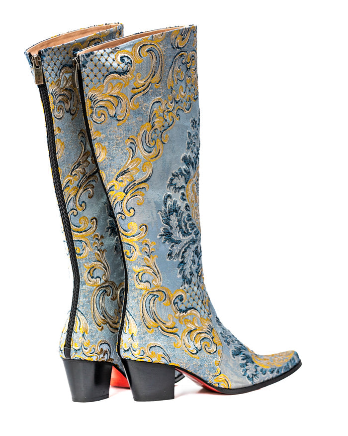 French Riviera Denim Knee High