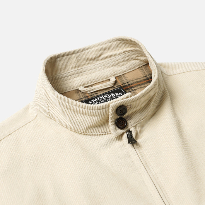 Frizmworks - Corduroy Buddy Harrington Jacket - Cream