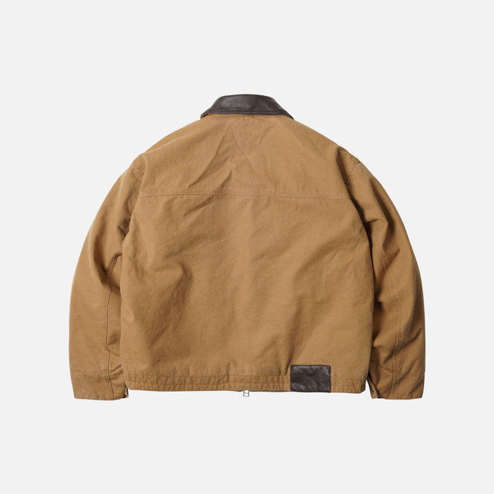 Frizmworks Heavy Canvas Destroyed Work Jacket - Tan