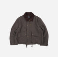 Frizmworks Herringbone Wool Hunting Jacket - Pine Brown