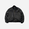 Frizmworks Patina Cowhide Tanker Jacket - Washed Black