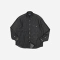 Frizmworks Utility Flap Pocket Denim Work Shirt - Black