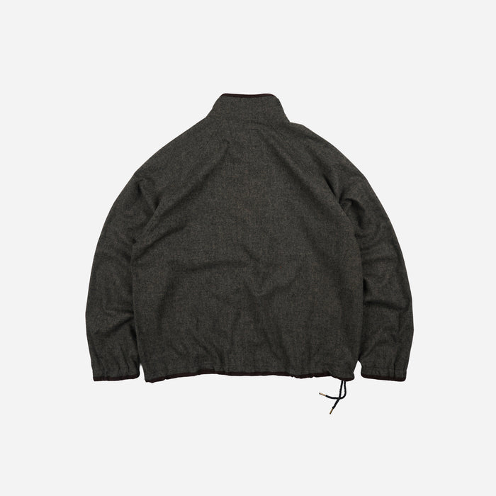 Frizmworks Wool Half Pullover - Forest Black