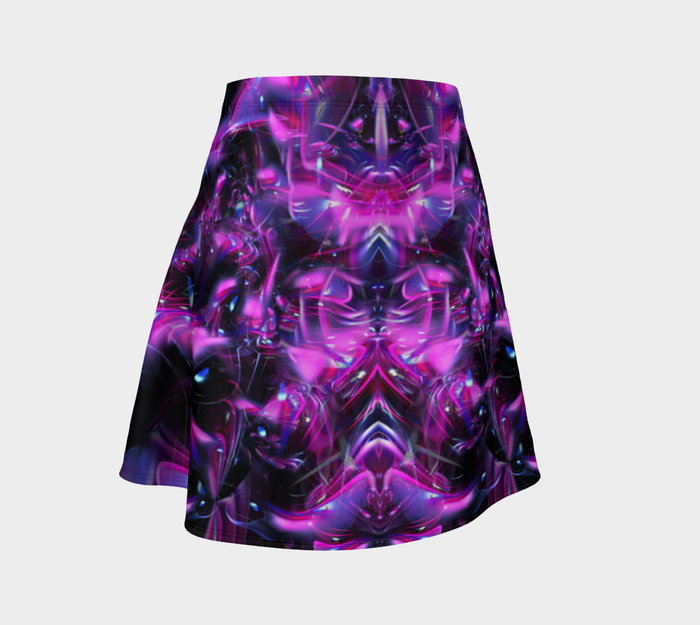 Galasstic High Waist Flare Skirt