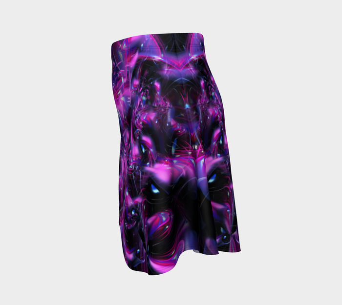Galasstic High Waist Flare Skirt