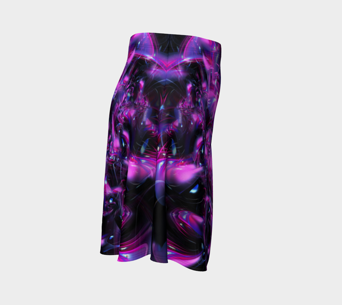 Galasstic High Waist Flare Skirt