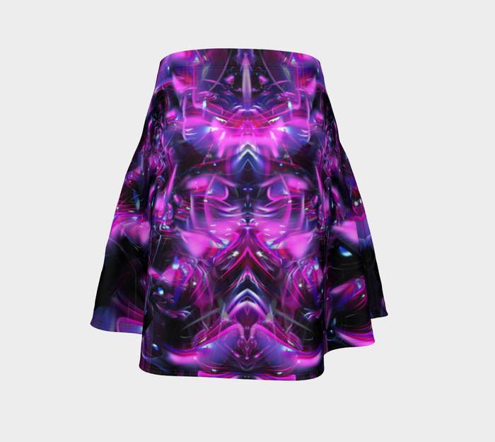 Galasstic High Waist Flare Skirt
