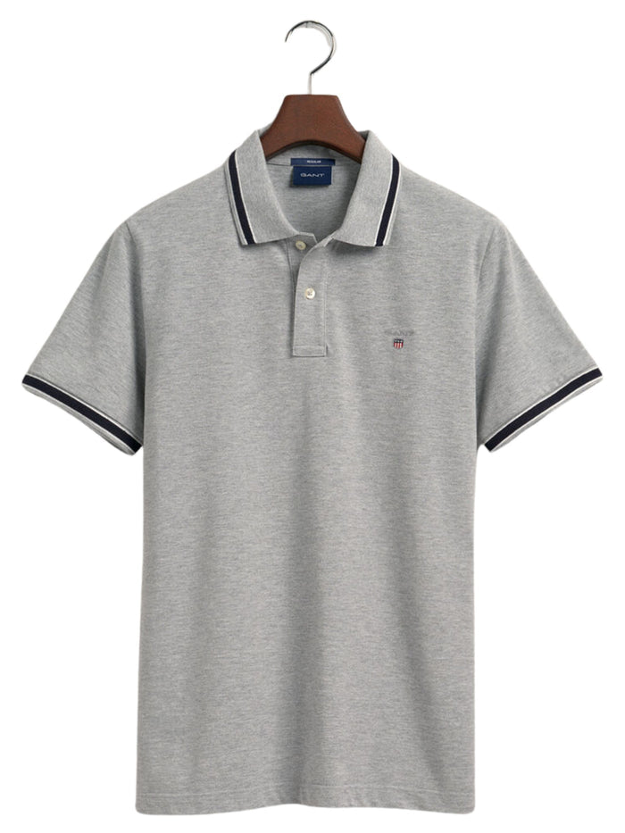Gant | Mens Tipping Pique Polo Shirt