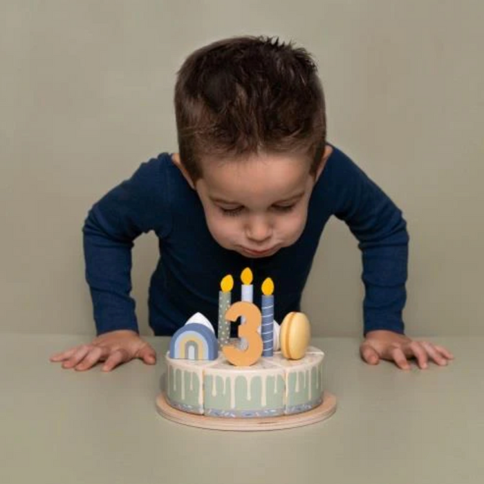 Gâteau d'anniversaire | Bleu