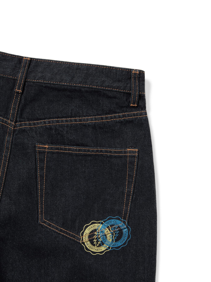 GD Overlap Lightning Denim Short