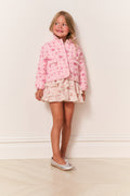 Girls Aubrina Floral Quilted Jacket