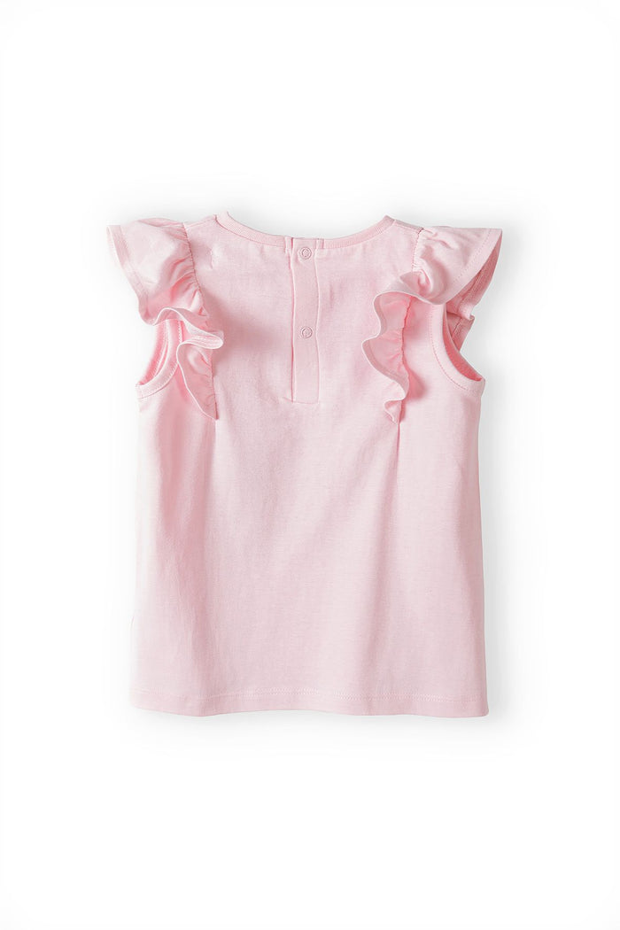 T-Shirt & Leggings Set, Zebra Print, Pink Spot - 4