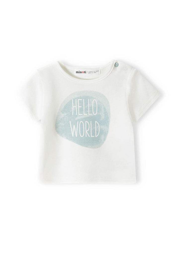 T-Shirts 2-Pack Stripe & Print Blue White - 5