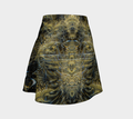 Give it a Whirl High Waist Flare Skirt
