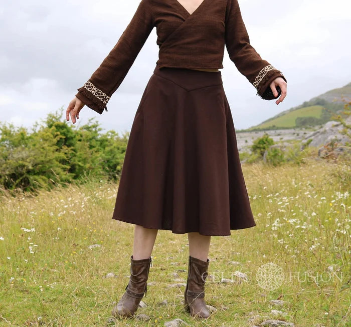 Celtic Fusion Design, Irish-designed folklore-inspired clothing created with a focus on sustainability, natural textures, and