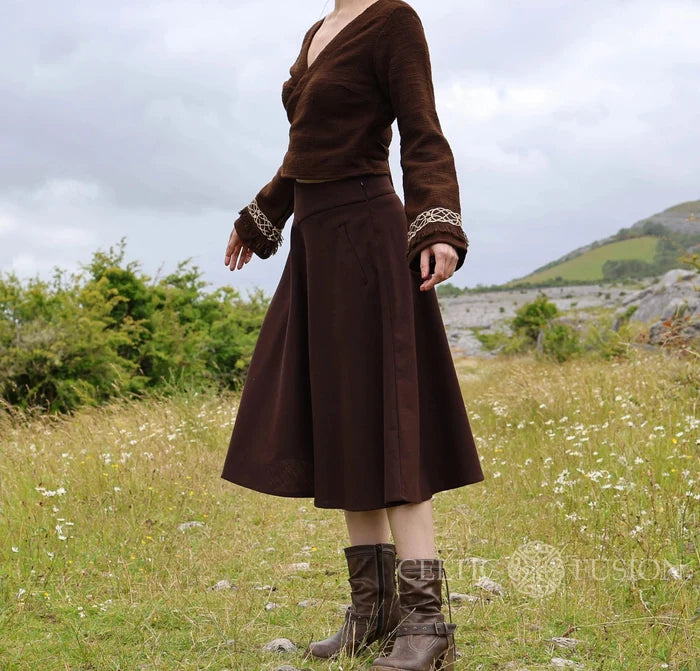 Celtic Fusion Design, Irish-designed folklore-inspired clothing created with a focus on sustainability, natural textures, and