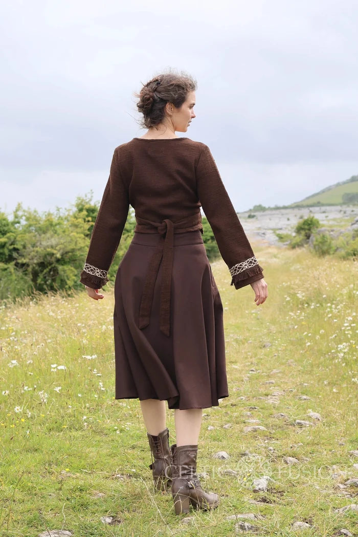 Celtic Fusion Design, Irish-designed folklore-inspired clothing created with a focus on sustainability, natural textures, and