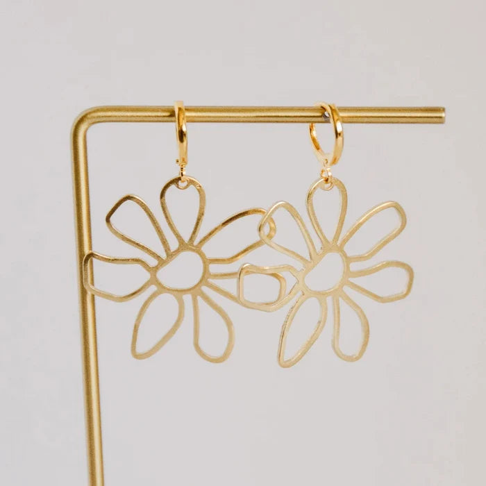 Golden Bloom Earrings