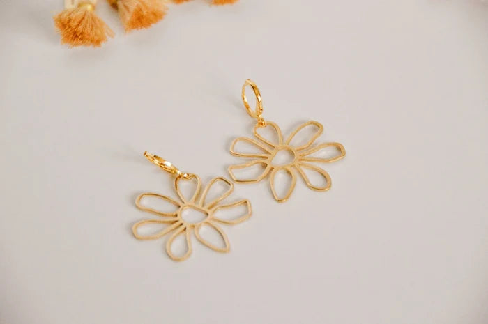 Golden Bloom Earrings