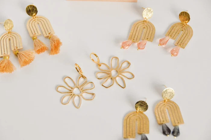 Golden Bloom Earrings