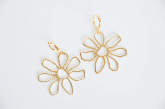 Golden Bloom Earrings
