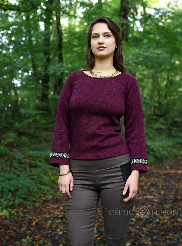 Celtic Fusion Design, Irish-designed folklore-inspired clothing created with a focus on sustainability, natural textures, and