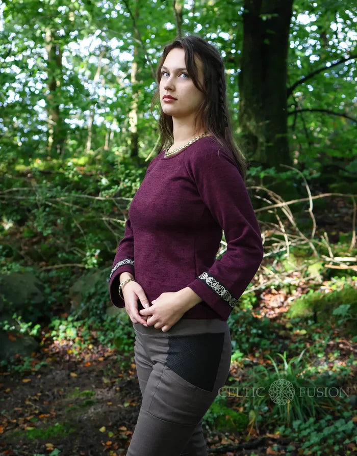 Celtic Fusion Design, Irish-designed folklore-inspired clothing created with a focus on sustainability, natural textures, and