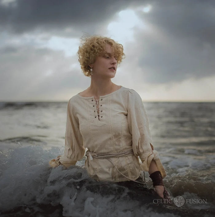 Celtic Fusion Design, Irish-designed folklore-inspired clothing created with a focus on sustainability, natural textures, and