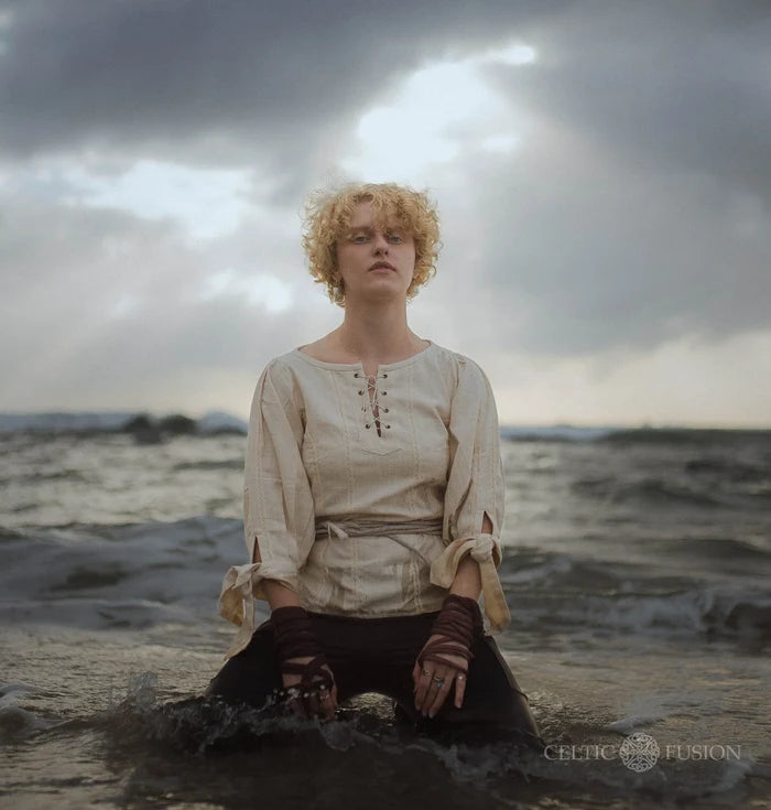 Celtic Fusion Design, Irish-designed folklore-inspired clothing created with a focus on sustainability, natural textures, and