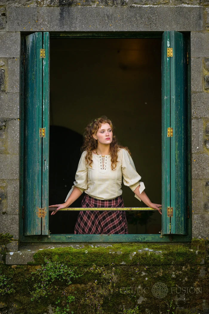 Celtic Fusion Design, Irish-designed folklore-inspired clothing created with a focus on sustainability, natural textures, and