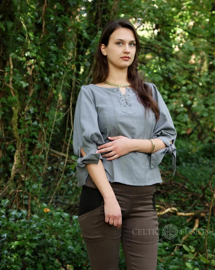 Celtic Fusion Design, Irish-designed folklore-inspired clothing created with a focus on sustainability, natural textures, and