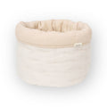 Grand panier de rangement | Pure soft beige