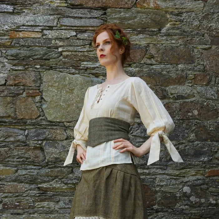 Celtic Fusion Design, Irish-designed folklore-inspired clothing created with a focus on sustainability, natural textures, and