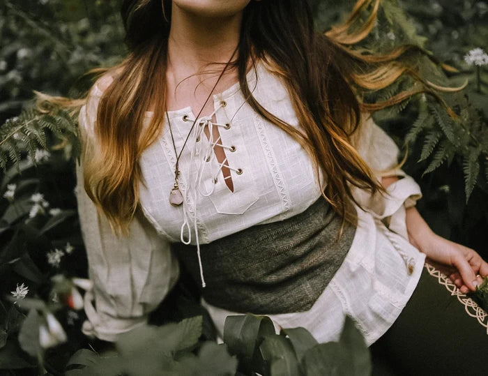 Celtic Fusion Design, Irish-designed folklore-inspired clothing created with a focus on sustainability, natural textures, and