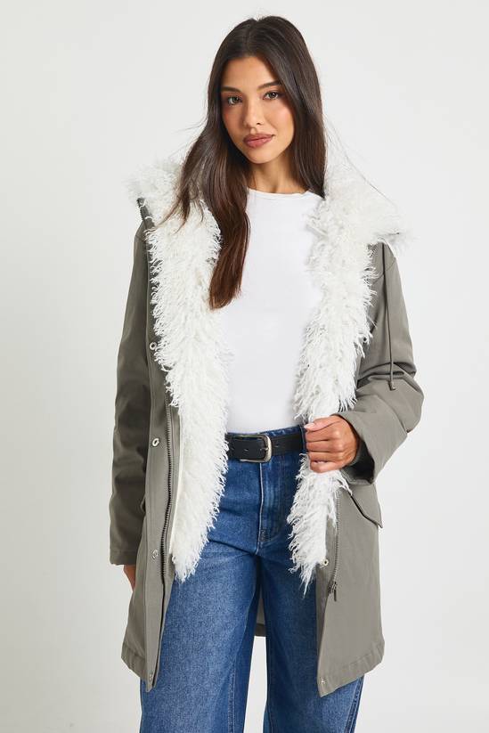 Hamida Classic Fur Lined Parka