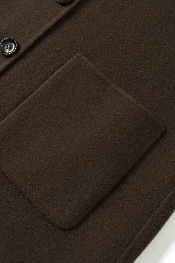 Hamida Coat in Double-Face Merino-Cashmere